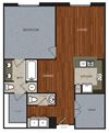 B2D Floor Plan B2D Floor Plan at Berkshire Riverview, Austin, TX